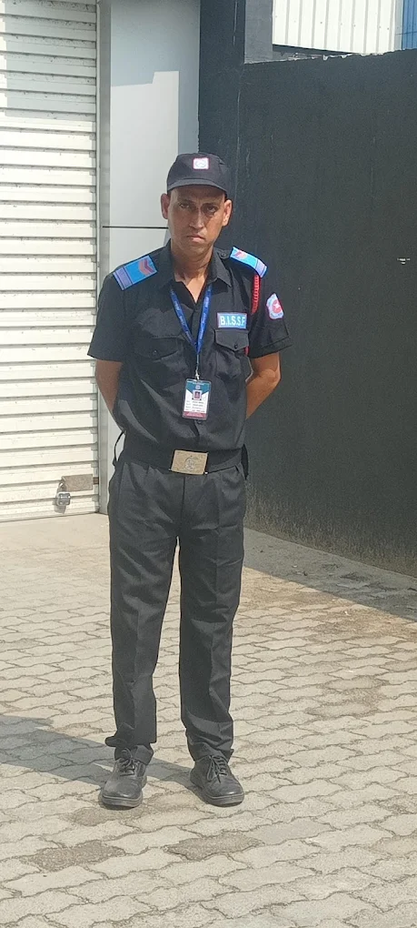 Security team in corporate office